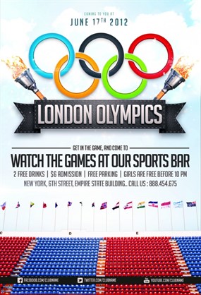 激情燃烧psd2012奥运会